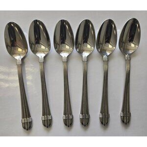 Hampton Silversmiths Stainless Steel Odyssey Tablespoon Serving Spoon 7.5in lot